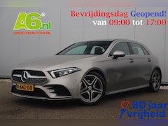 Mercedes-Benz A-klasse - 160 AMG Line Widescreen Full LED Half Leder Sportstoelen Navigatie Camera Clima Lane Assis