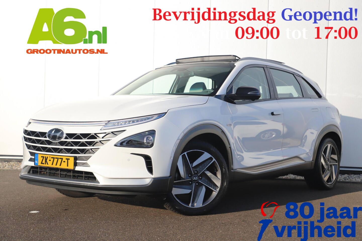Hyundai NEXO - FCEV Plus Pack Panoramadak Leder Navigatie Achteruitrijcamera Nette auto! - AutoWereld.nl