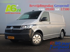 Volkswagen Transporter - 2.0 TDI L1H1 110PK Carplay Android Navigatie Airco Schuifdeur Achterdeuren Sidebars