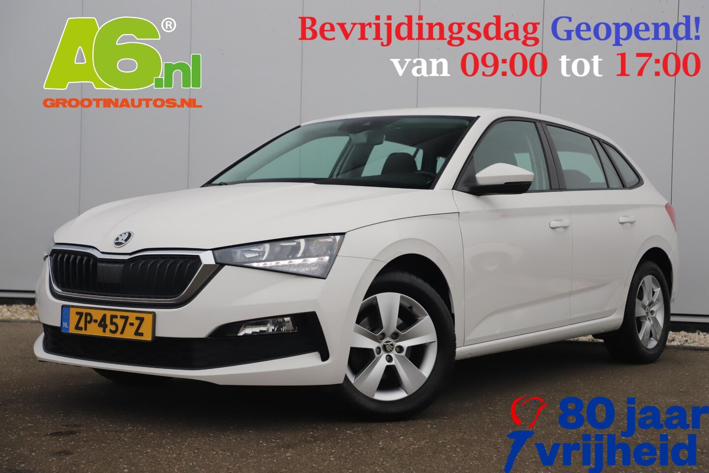 Skoda Scala - 1.0 TSI Ambition 116PK Trekhaak Carplay Android Navigatie 16 inch LMV Lane Assist Clima Cr - AutoWereld.nl