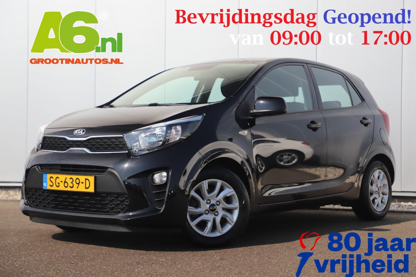 Kia Picanto - 1.0 CVVT ComfortPlusLine Navigator Navigatie Achteruitrijcamera Carplay Android 14 inch LM - AutoWereld.nl