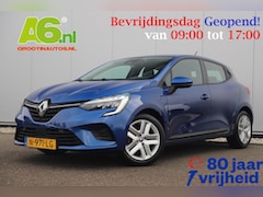 Renault Clio - 1.0 TCe Zen Bleu Iron Metallic LED Navigatie Carplay Android Parkeersensor Rijstrooksensor