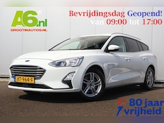 Ford Focus Wagon - 1.0 EcoBoost Trend Edition Business 101PK Stuur & Stoelverwarming Getint Glas Navigatie Ca