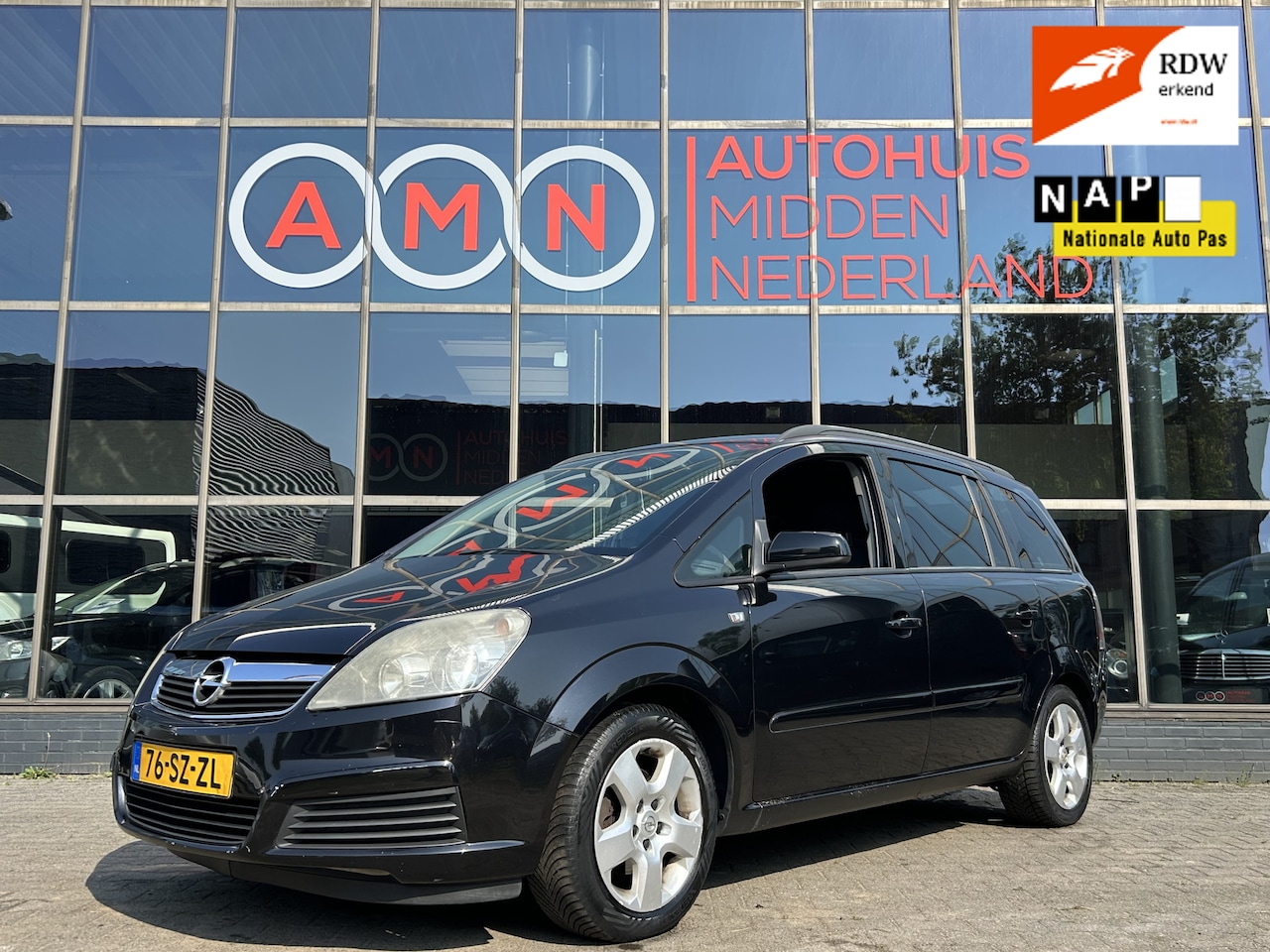 Opel Zafira - 1.6 7Pers Cruisectr,Elekpakket,Airco,LMV16” - AutoWereld.nl