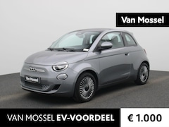 Fiat 500e - Icon 42 kWh DRAADLOZE CARPLAY|CAMERA|STOELVERWARMING