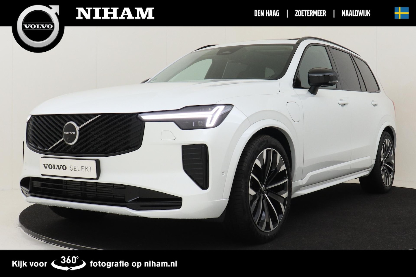 Volvo XC90 - II T8 PLUG-IN HYBRID AWD ULTRA DARK -PANO.DAK|HARMAN/KARDON|LUCHTVERING|HEAD-UP DISP.|360° - AutoWereld.nl