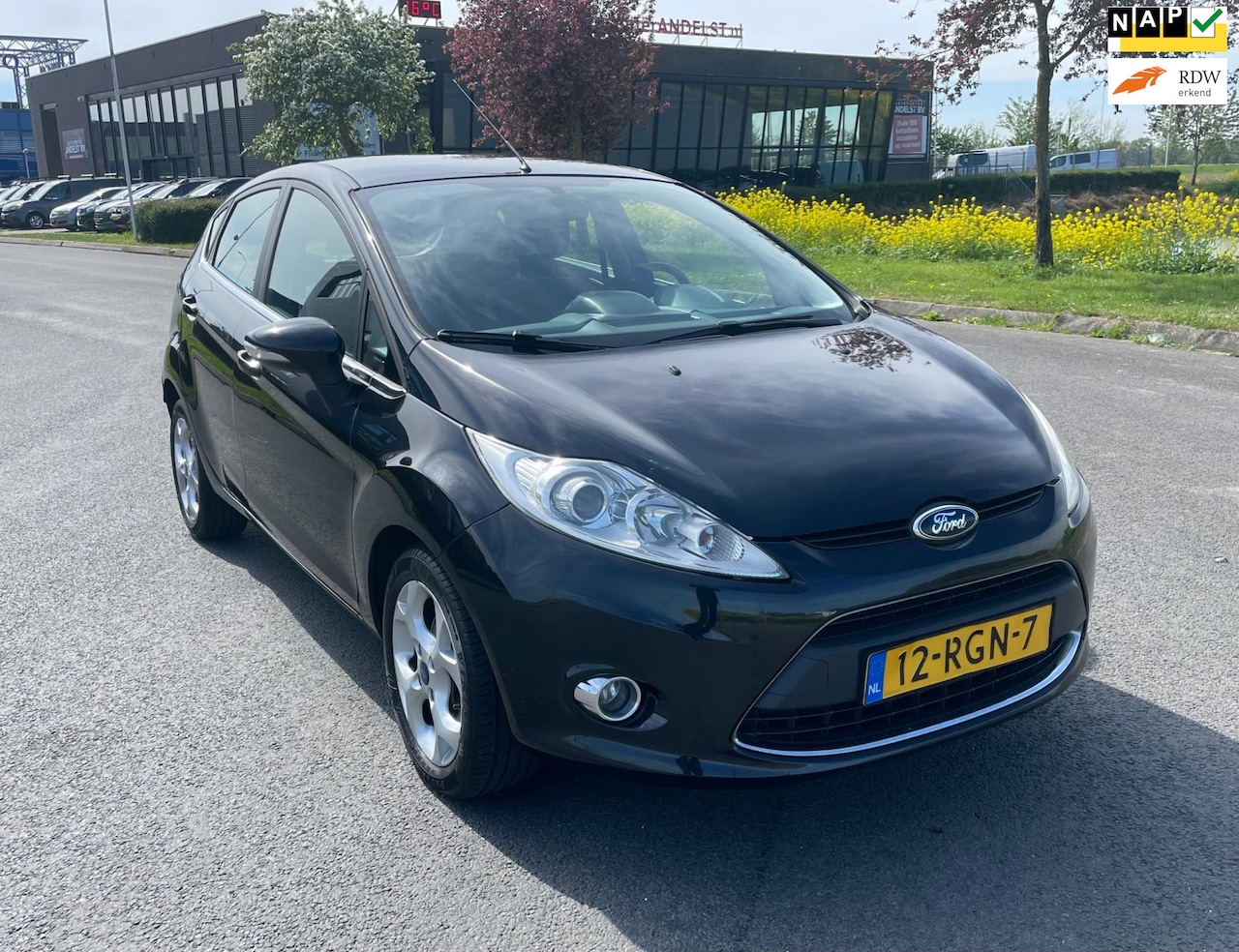Ford Fiesta - 1.25 Titanium 1.25 Titanium, 5drs, Airco, Geen import, Nap! - AutoWereld.nl