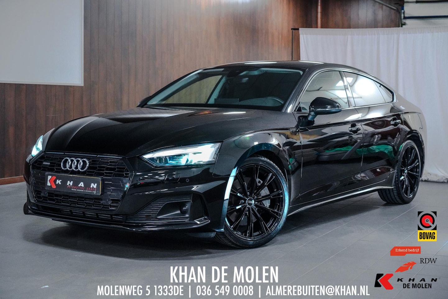 Audi A5 Sportback - 45 TFSI quattro RS Blacked Out|DigitalD|SportStoelen| - AutoWereld.nl