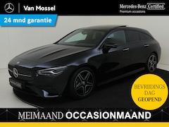 Mercedes-Benz CLA-klasse Shooting Brake - 180 AMG-Line / Stoelverwarming / Achteruitrijcamera / Night-Pakket / Panaroma-schuifdak /