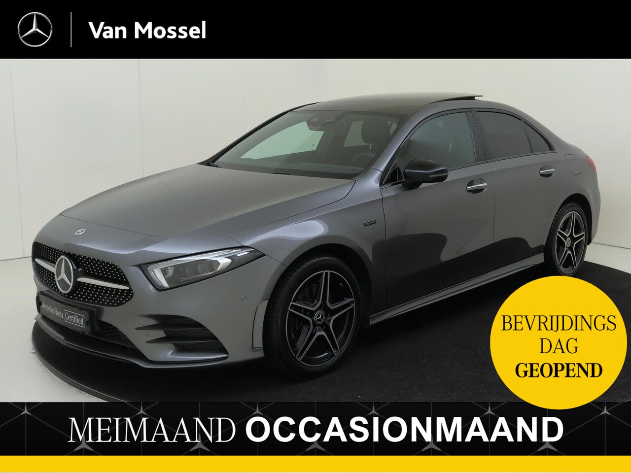 Mercedes-Benz A-klasse - 250 e Business Solution AMG Limited / Stoelverwarming / Achteruitrijcamera / Panaroma-schu - AutoWereld.nl