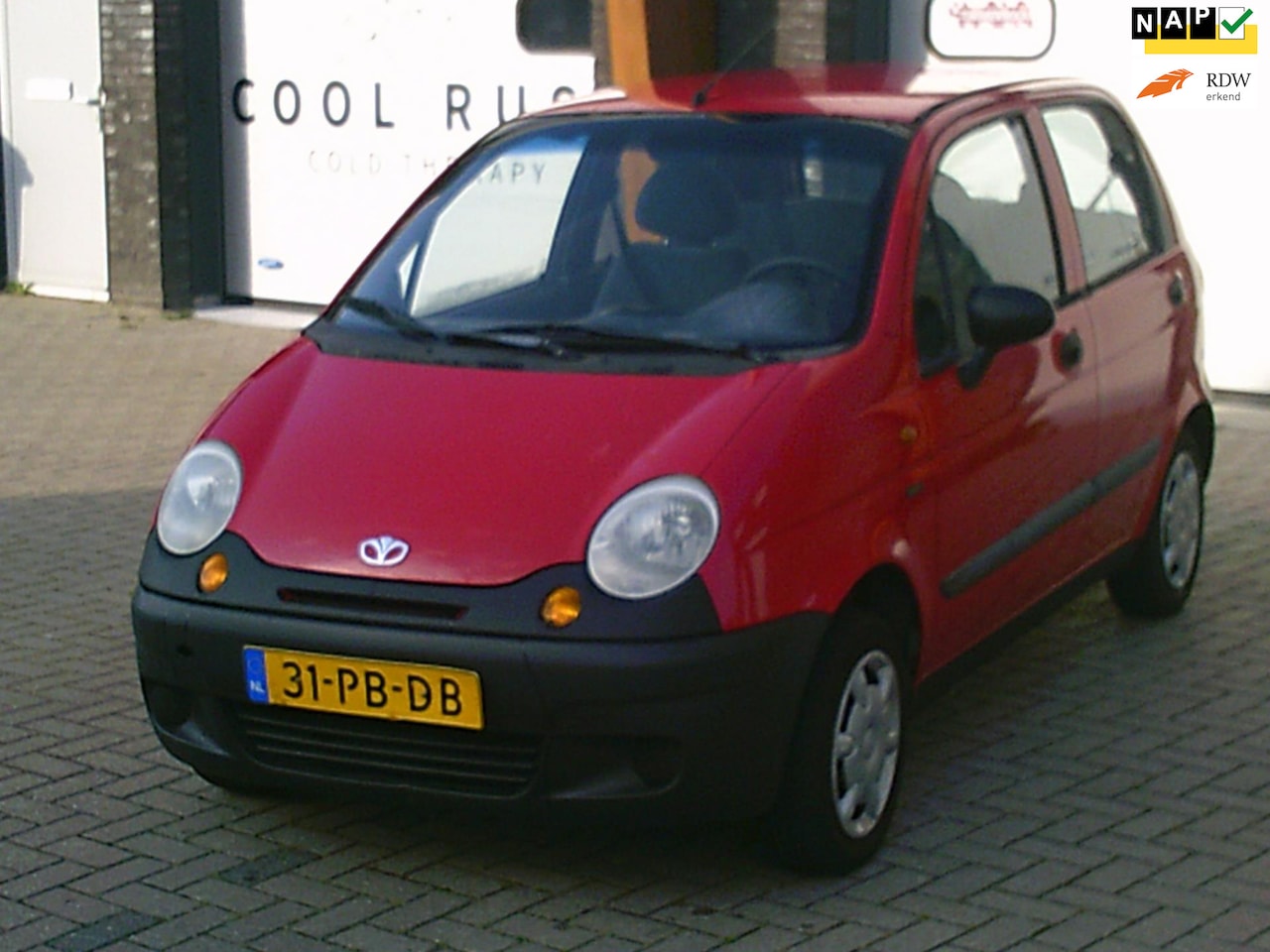 Daewoo Matiz - 0.8 Spirit Nwe Apk Stuurbekr 5-Drs Radio/CD/Aux - AutoWereld.nl