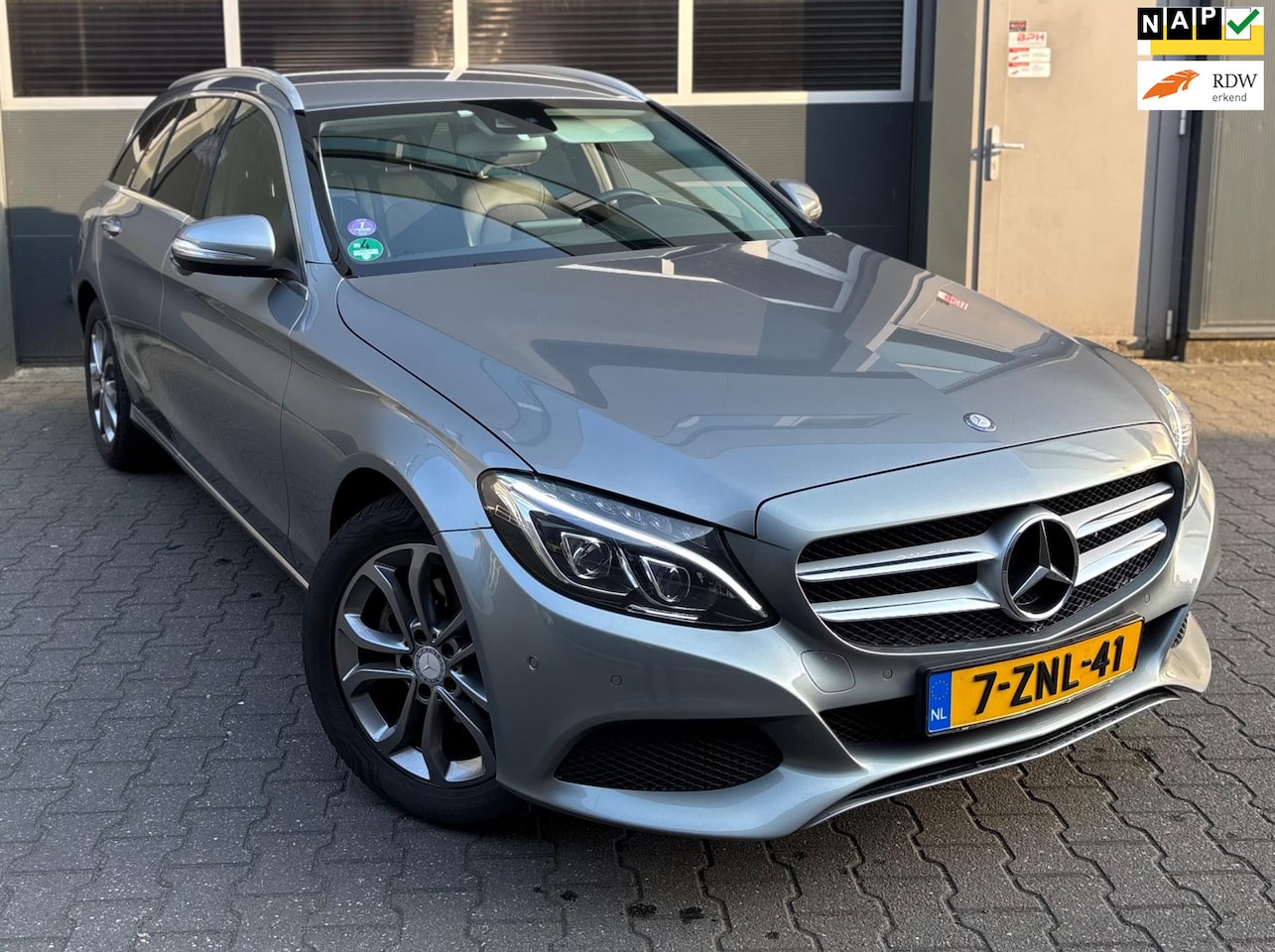 Mercedes-Benz C-klasse Estate - 180 Ambition*NW APK*LEDER*LED*CLIMA - AutoWereld.nl