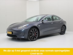 Tesla Model 3 - Performance AWD 486pk 75 kWh [ AUTOPILOT+530KM WLTP+PREMIUM AUDIO ]