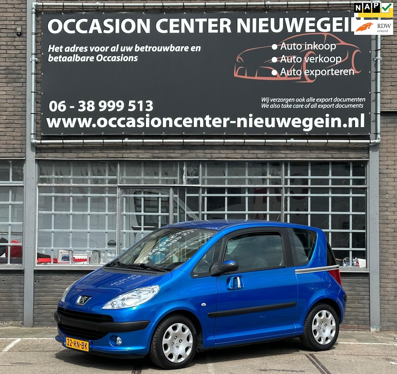 Peugeot 1007 - 1.4 Gentry 2005 Airco/1E EIGENAAR/110DKM NAP! - AutoWereld.nl