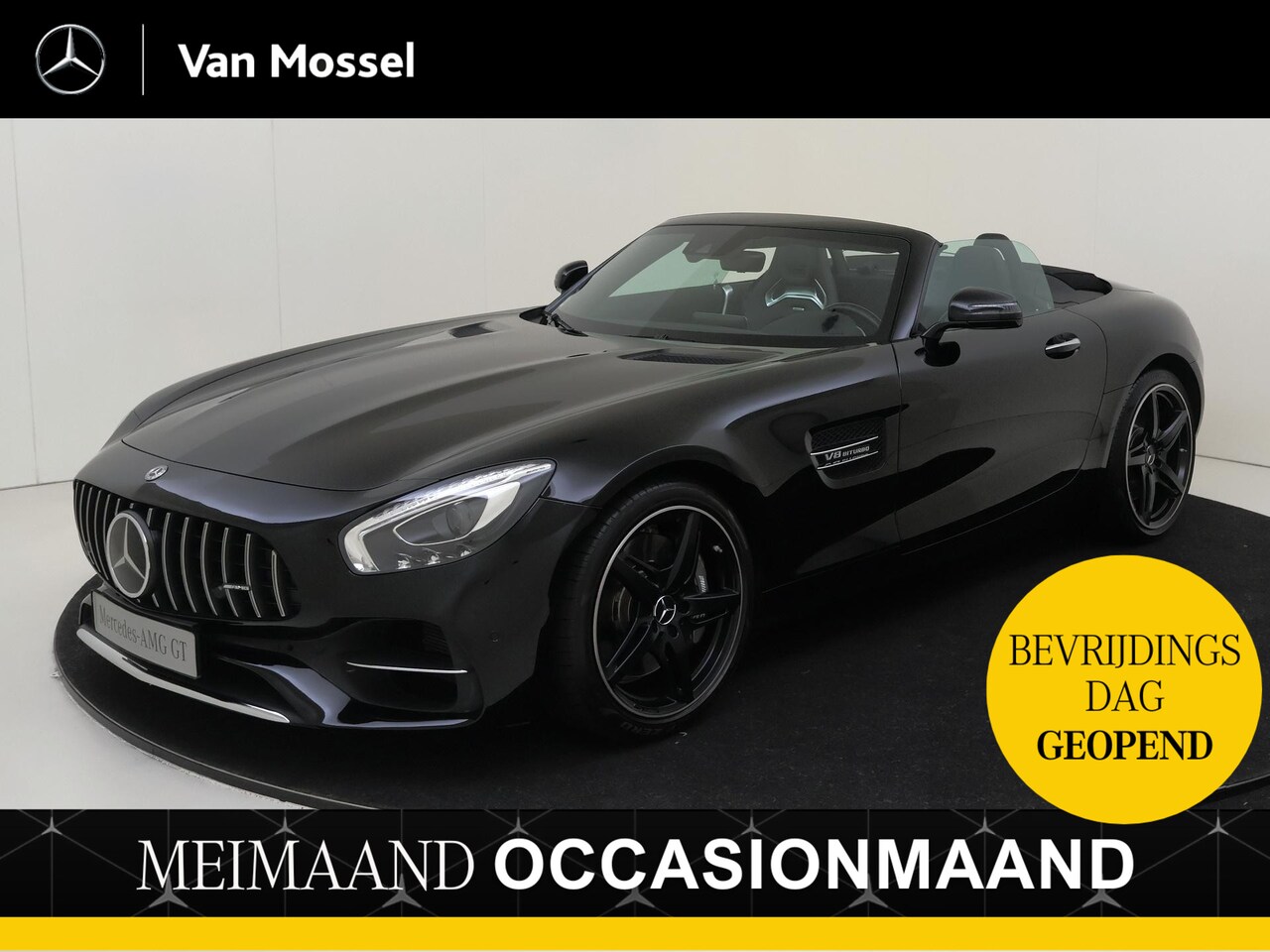 Mercedes-Benz AMG GT Roadster - 4.0 / Burmester / Performance Stoelen / AMG Sport Uitlaat - AutoWereld.nl