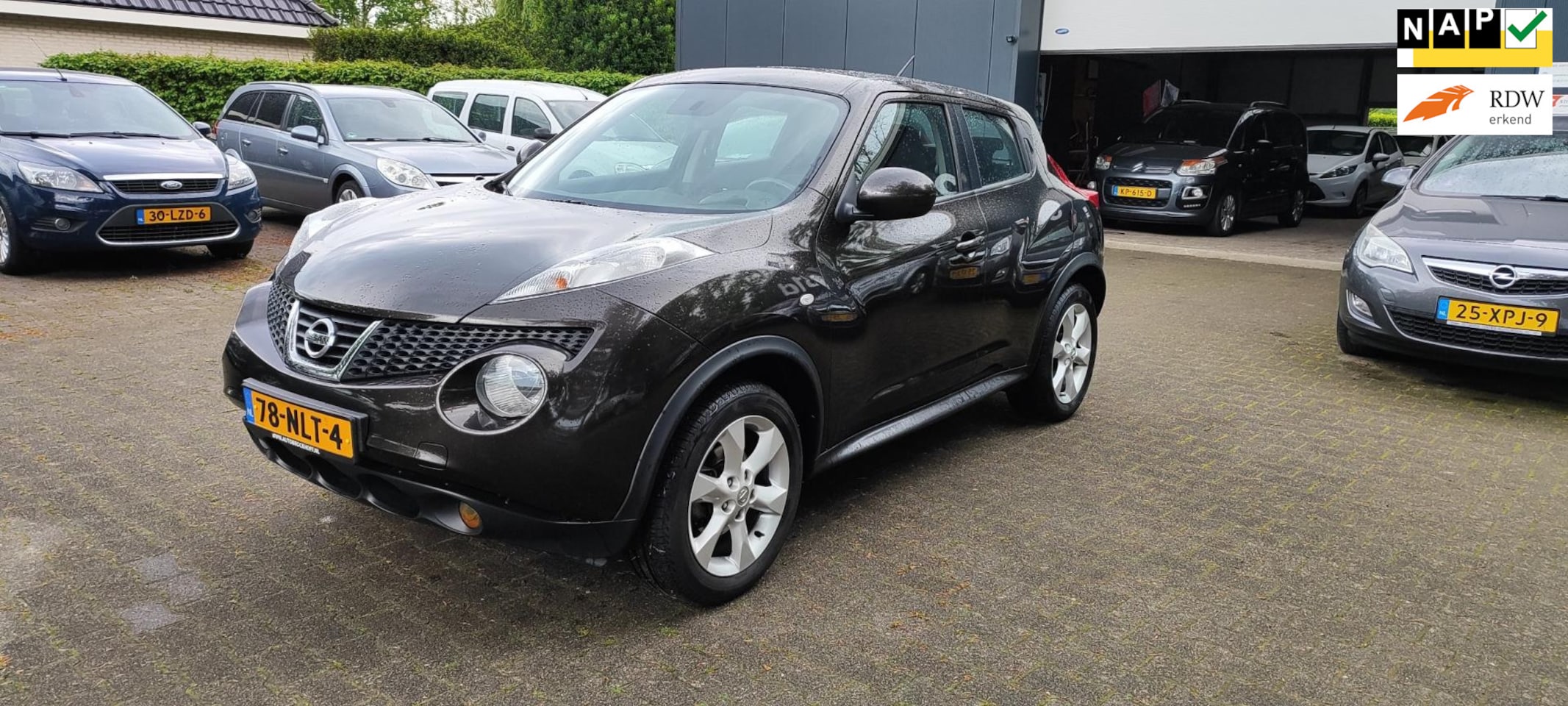 Nissan Juke - 1.6 Acenta Eco bj 2010 airco lage km - AutoWereld.nl