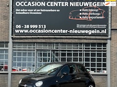 Fiat 500 - 1.4-16V Pop 2009 Zwart Sport Airco/148DKM NAP/PMV
