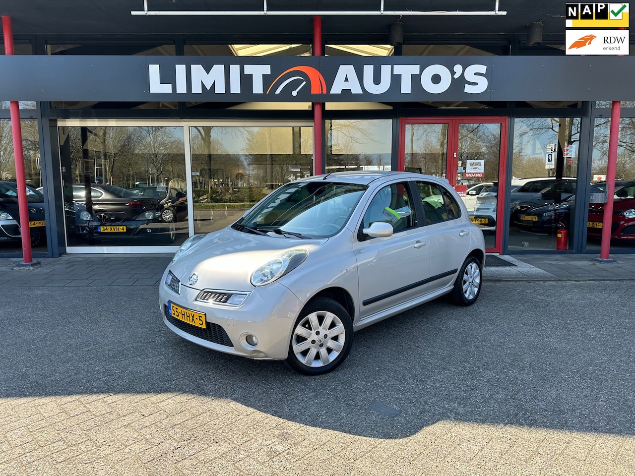 Nissan Micra - 1.4 Acenta Climate/El.ramen/St.verwarming/Pdc/5drs/Nap/Apk - AutoWereld.nl