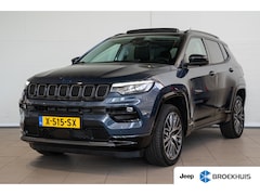 Jeep Compass - 4xe 240 Plug-in Hybrid Electric Summit | Schuif Kantel dak | Trekhaak | Leder | Stoel en S