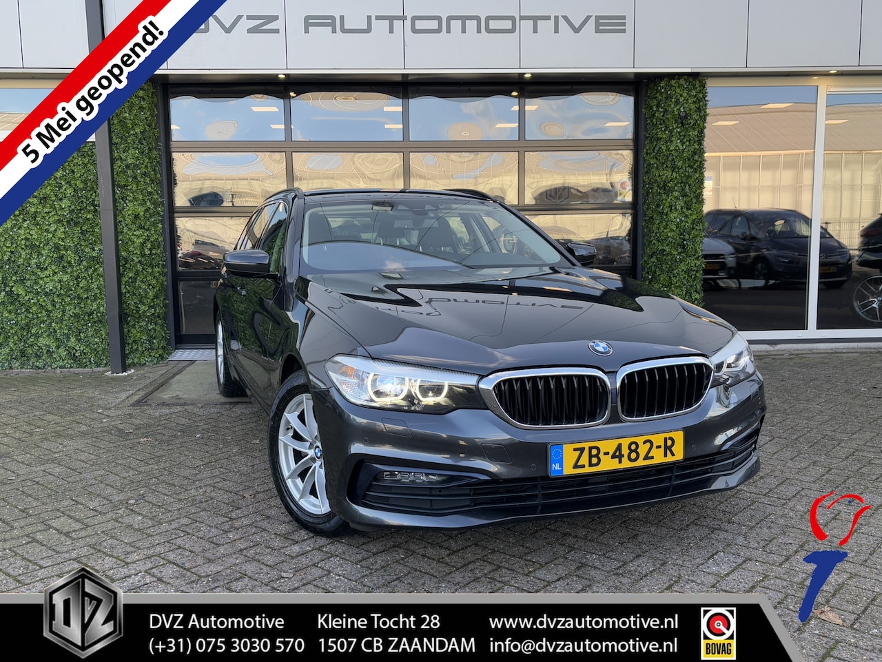 BMW 5-serie Touring - 520i High Executive | Sportline | Carplay | Camera - AutoWereld.nl