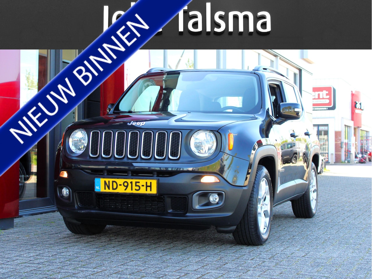 Jeep Renegade - 1.4 MultiAir Limited Automaat | 17 " velgen - AutoWereld.nl