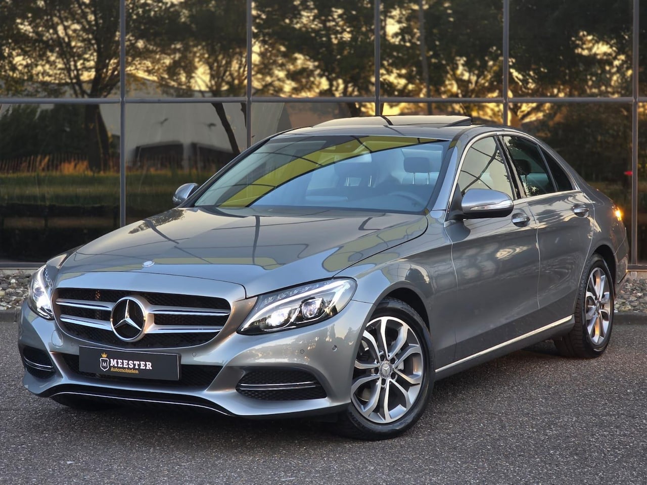 Mercedes-Benz C-klasse - 180 Prestige |SCHUIFDAK|LED|NAVI - AutoWereld.nl