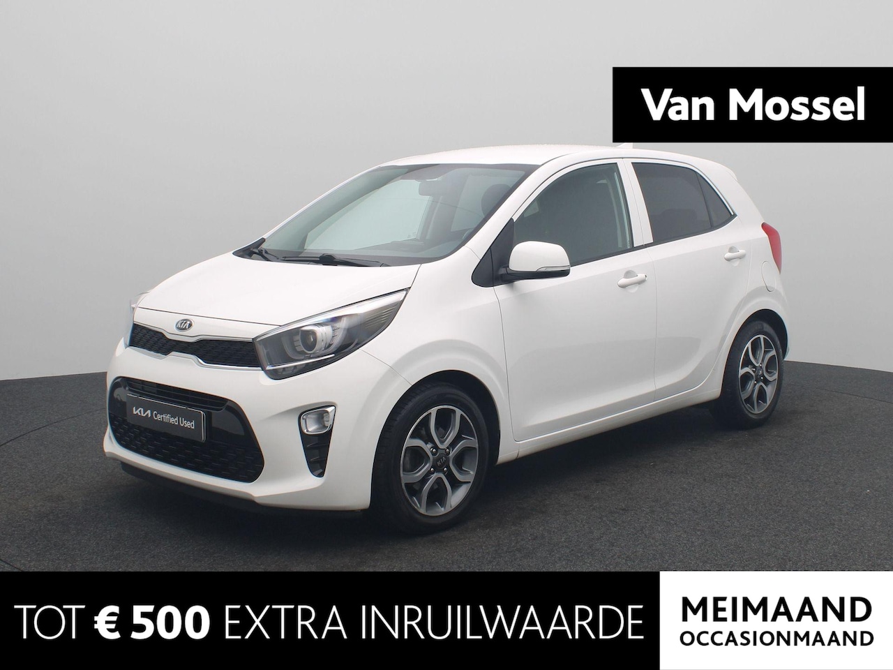 Kia Picanto - 1.0 MPi DynamicPlusLine | Cruise Control | Climate Control | Elektrische ramen | Carplay | - AutoWereld.nl
