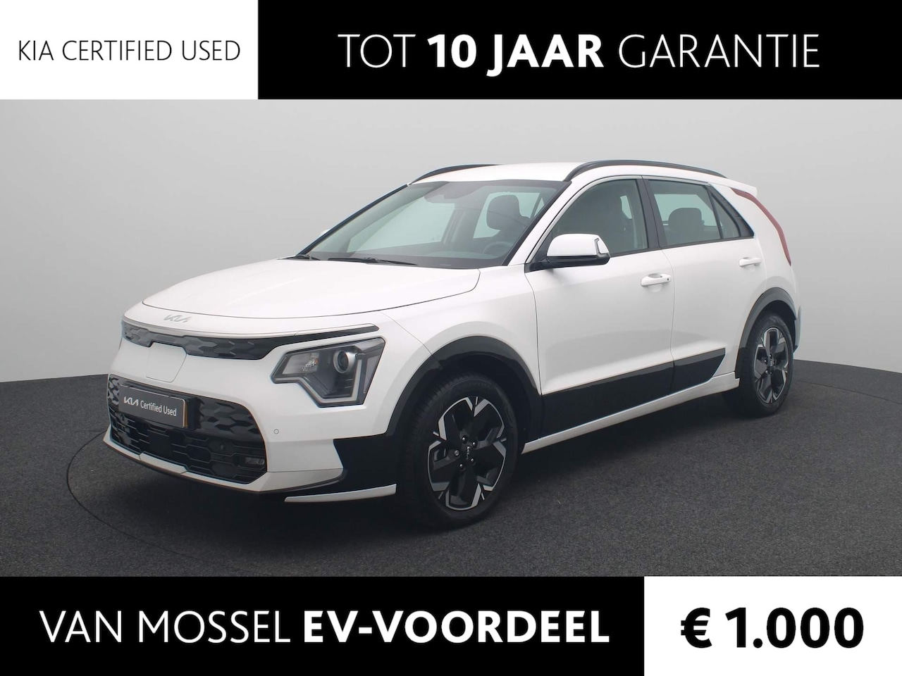 Kia Niro EV - DynamicLine 64.8 kWh | 3-fase 11KW laden | Clima | Navi | LM Velgen | Keyless | Eerste Eig - AutoWereld.nl