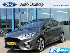 Ford Fiesta - 1.0 EcoBoost ST-Line 100PK Winterpack Panodak Cruise Navi Climate Carplay Full-LED Parkeer