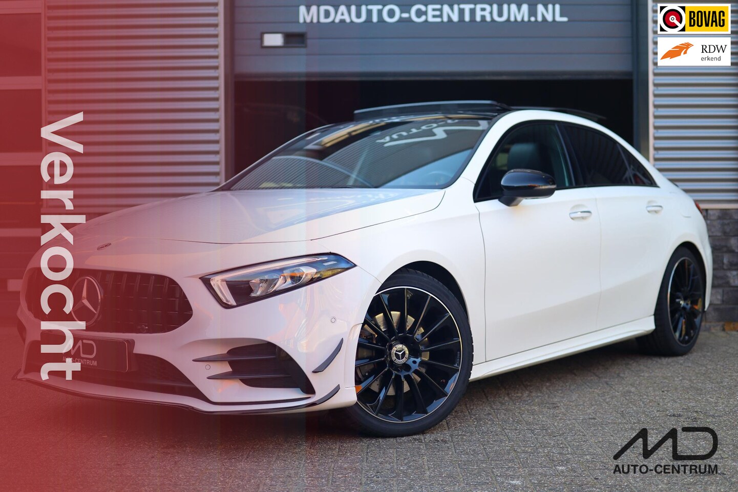 Mercedes-Benz A-klasse - 220 Amg 4MATIC A35 pakket|Pano|Keyless|Night - AutoWereld.nl