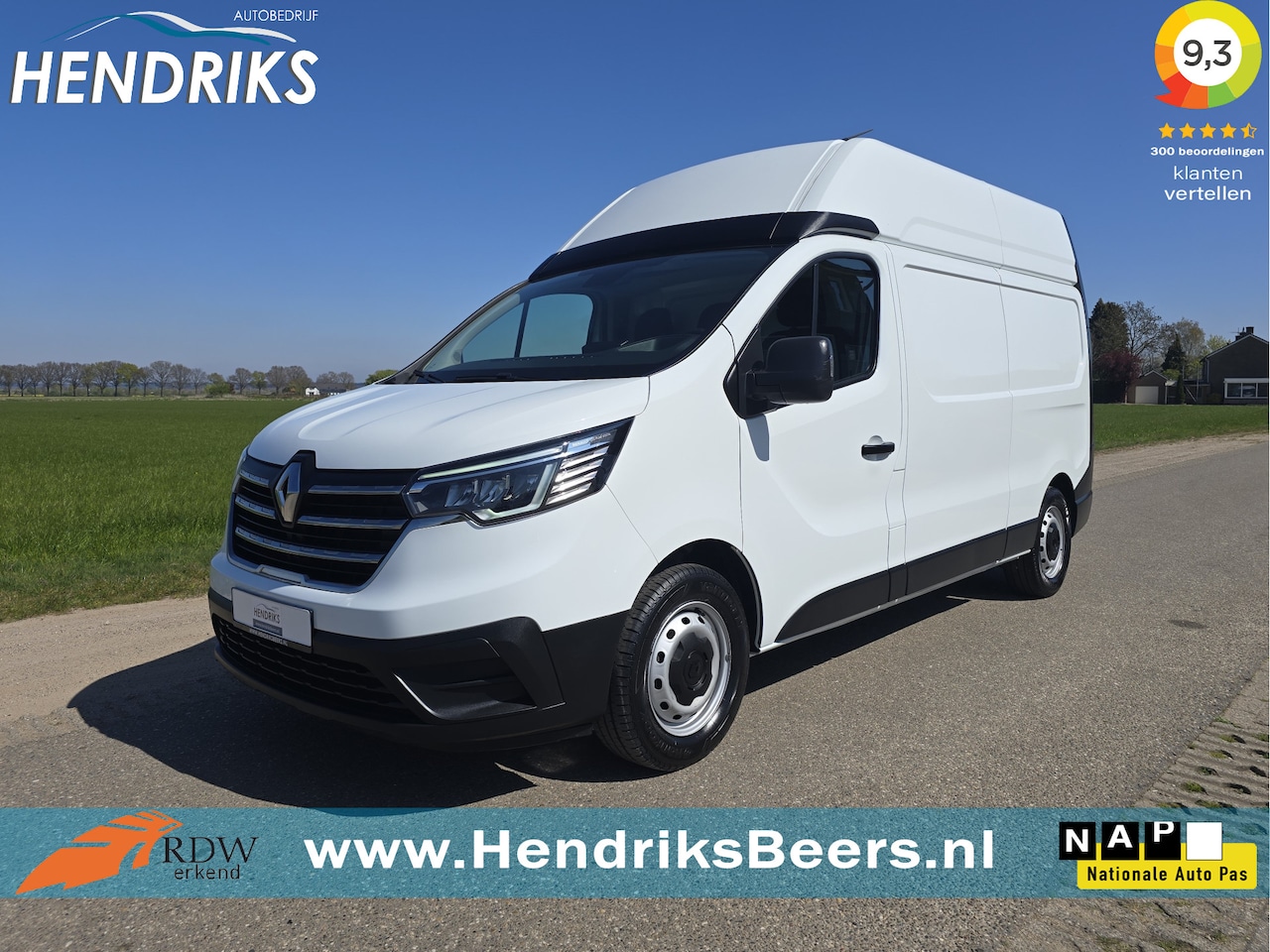 Renault Trafic - 2.0 dCi 150 T29 L2 H2 Comfort - 150 Pk - Euro 6 - Airco - Cruise Control - Apple Carplay A - AutoWereld.nl