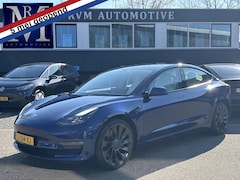 Tesla Model 3 - Performance AWD 75 kWh ORIG. NL. NAP KM. | WIT LEDER | AUTOPILOT