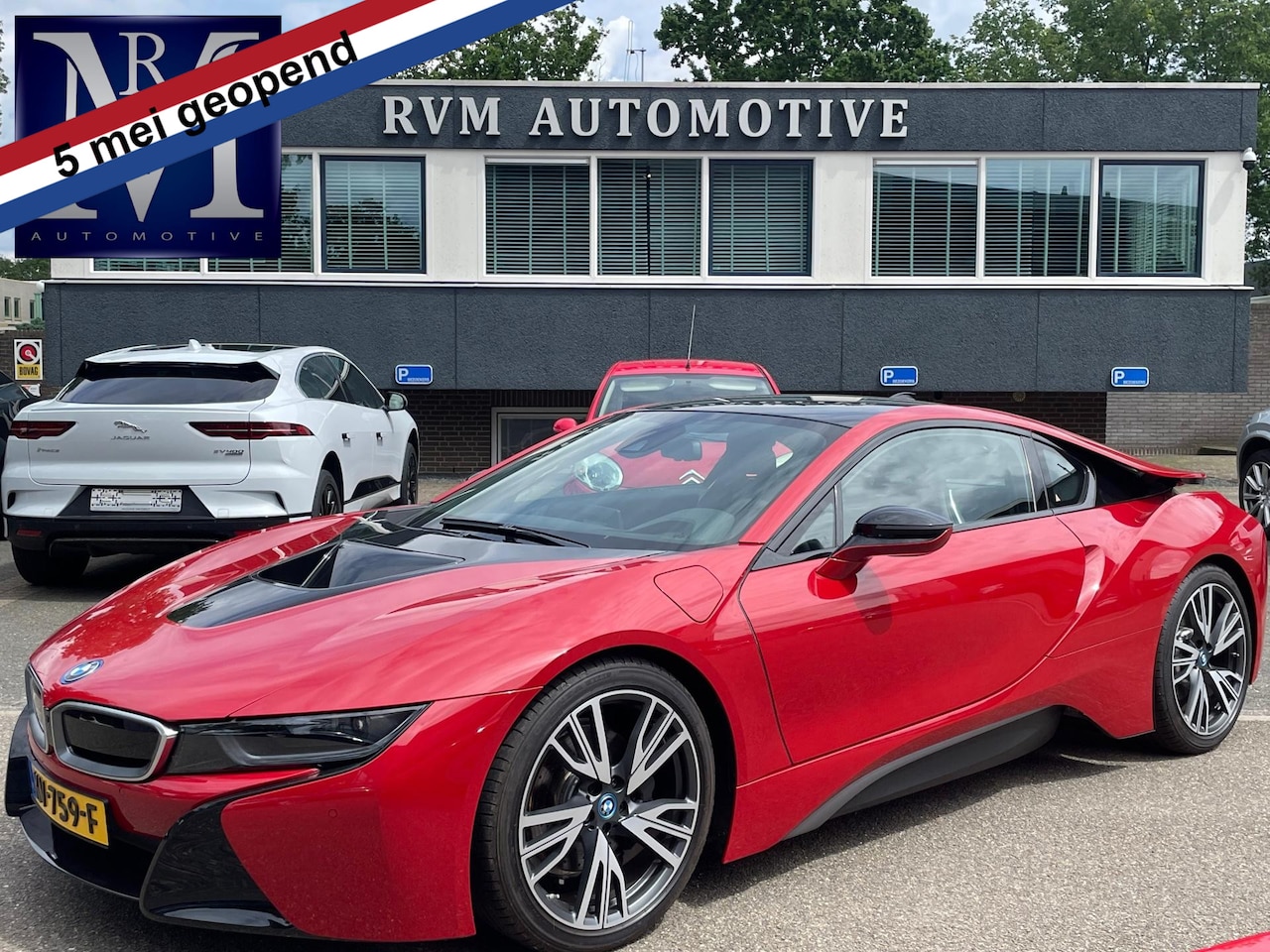 BMW i8 - 1.5 ORG. NL. NAP KM. | PROTONIC RED EDITION | BMW - AutoWereld.nl