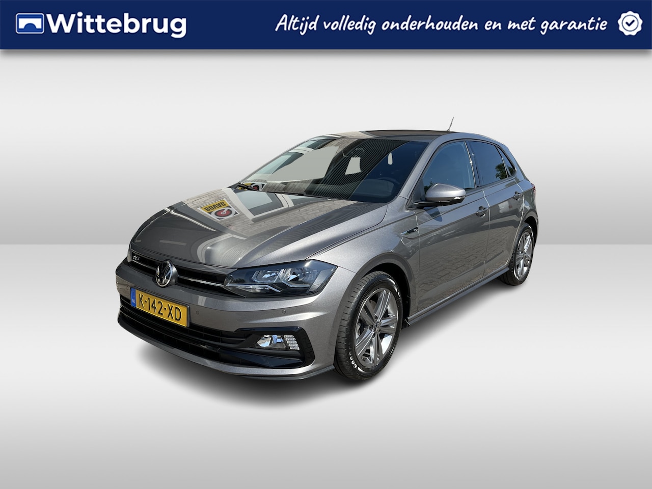 Volkswagen Polo - 1.0 TSI Highline Business R-Line / AUTOMAAT/ 2X R-LINE/ ADAPT. CRUISE/ DIGITAL DASH/ DAB/ - AutoWereld.nl