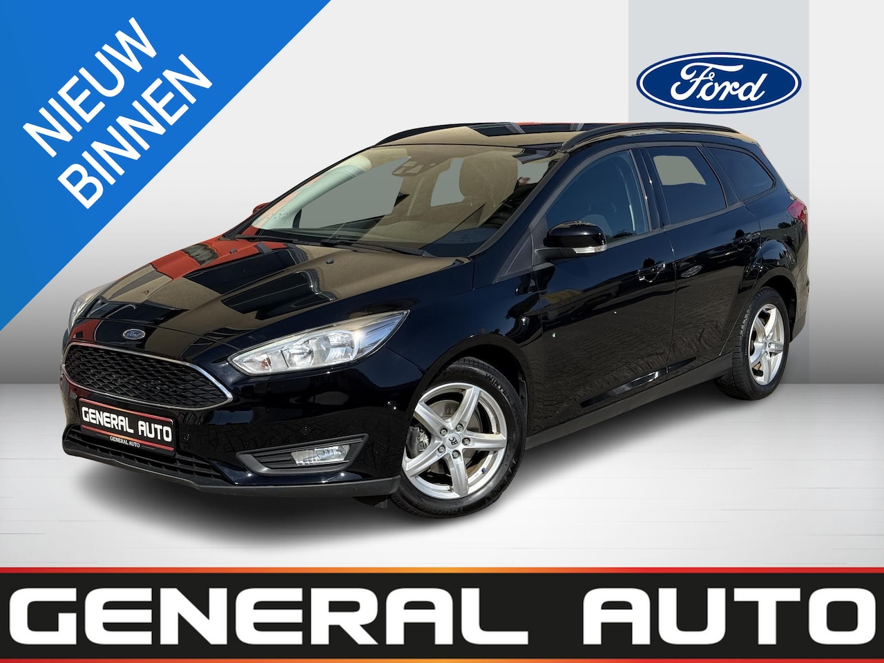 Ford Focus Wagon - 1.0 Turbo Titanium, Navi, Nieuwe Distributieriem - AutoWereld.nl