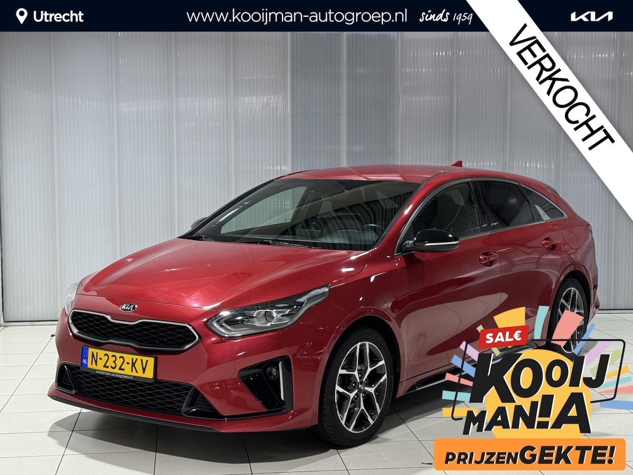 Kia Pro cee'd - 1.0 T-GDi GT-Line 1.0 T-GDI GT-Line , Airco, Achteruitrij camera, Apple Carplay/Android Auto, Cruise Control - AutoWereld.nl