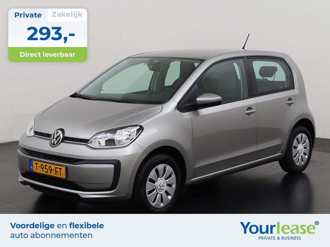 Volkswagen Up! - 1.0 | All-in 293,- Private Lease | Zondag Open! - AutoWereld.nl