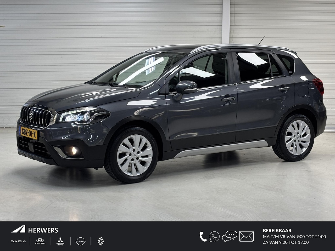 Suzuki S-Cross - 1.4 Boosterjet AllGrip Stijl / Afneembare Trekhaak 1200 KG / Dealer Onderhouden / Navigati - AutoWereld.nl