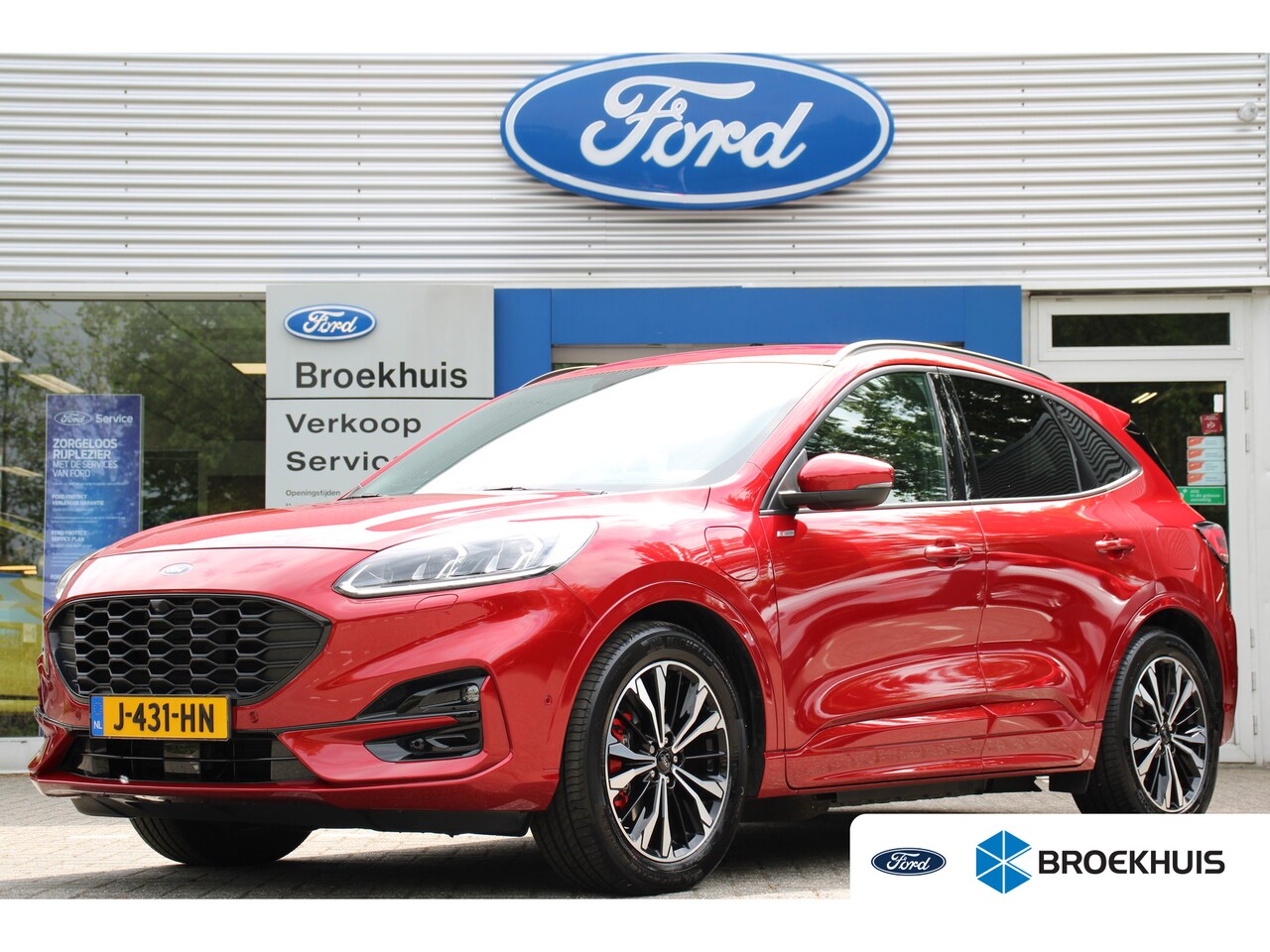Ford Kuga - Ford 2.5 PHEV ST-LINE X | NL-AUTO! | WINTERPACK | ADAPT. CRUISE |  CAMERA | PARK SENS V+A - AutoWereld.nl