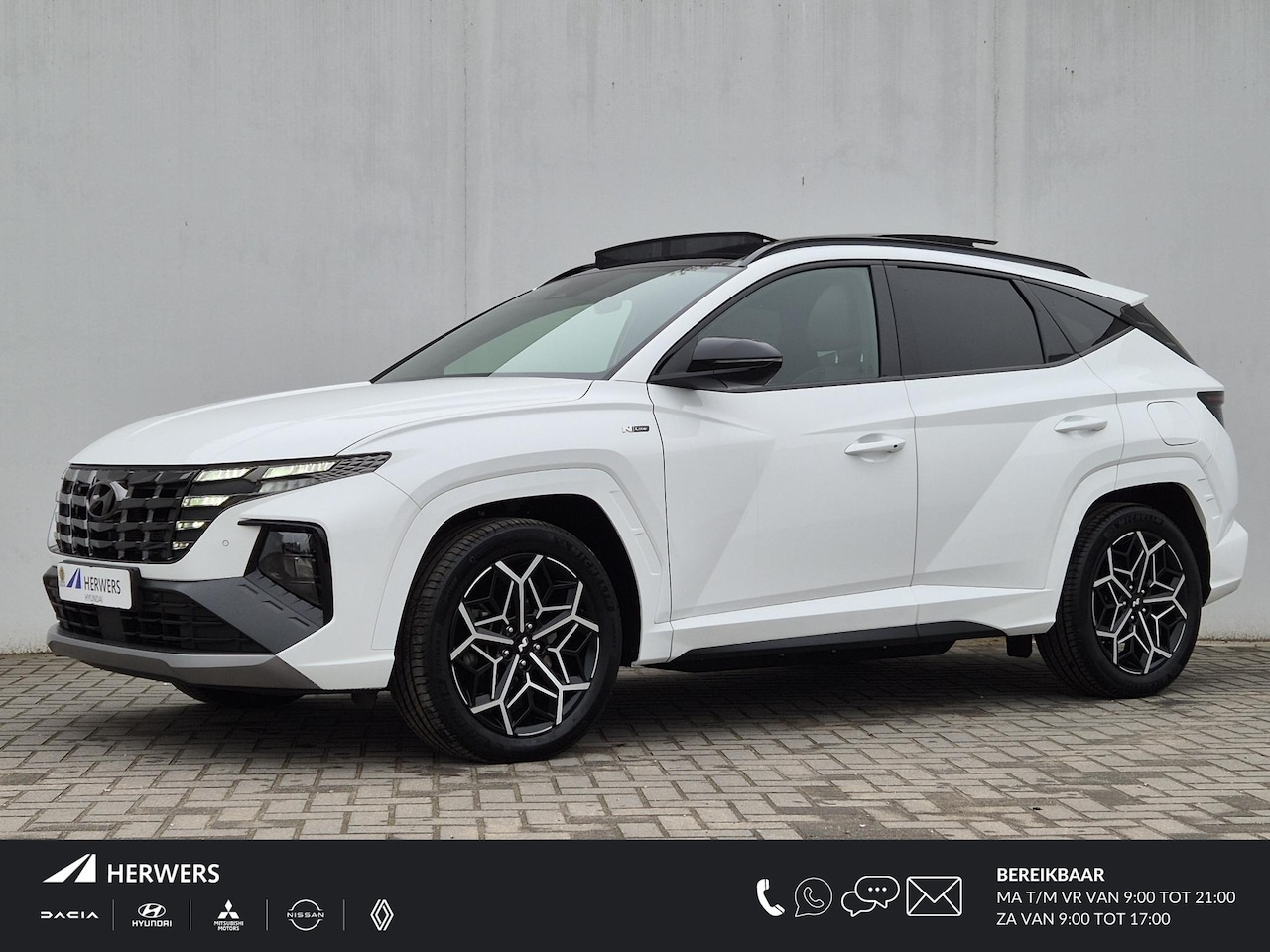 Hyundai Tucson - 1.6 T-GDI PHEV Plug-in N Line Sky 4WD Automaat / Achteruitrijcamera / Apple Carplay Androi - AutoWereld.nl