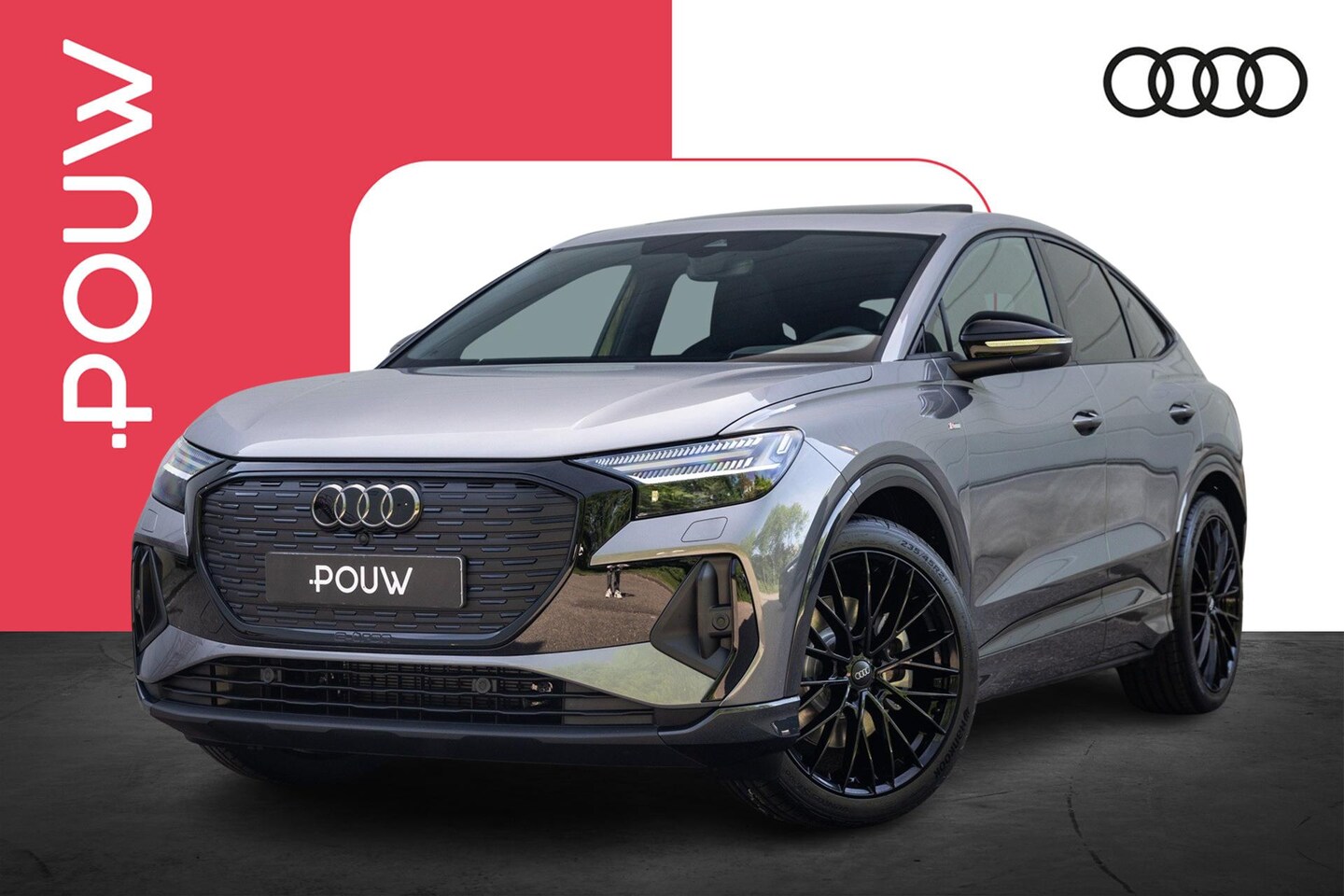 Audi Q4 Sportback e-tron - 45 quattro 286pk S Edition 82 kWh | 21" Velgen | Panoramadak - AutoWereld.nl
