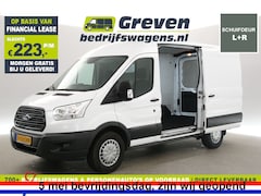 Ford Transit - 350 2.0 TDCI L2H2 | 2xSchuifdeur Airco Cruise LED Parkeersensoren Stoelverwarming Elektrpa