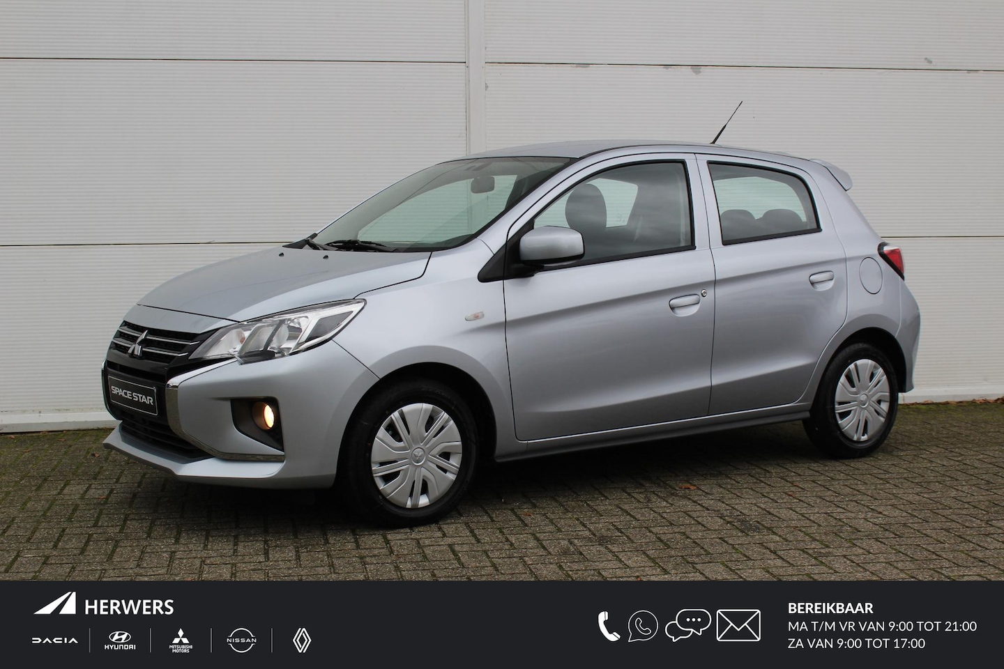 Mitsubishi Space Star - 1.2 Active / €4.185,- Op = Op Voordeel / €17.450,- Rijklaarprijs / Nieuw Uit Voorraad Leve - AutoWereld.nl
