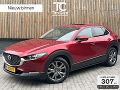 Mazda CX-30 - 2.0 e-SkyActiv-X M Hybrid Luxury Automaat | Open dak | Bordeauxrode lak | Stoel en- Stuurw