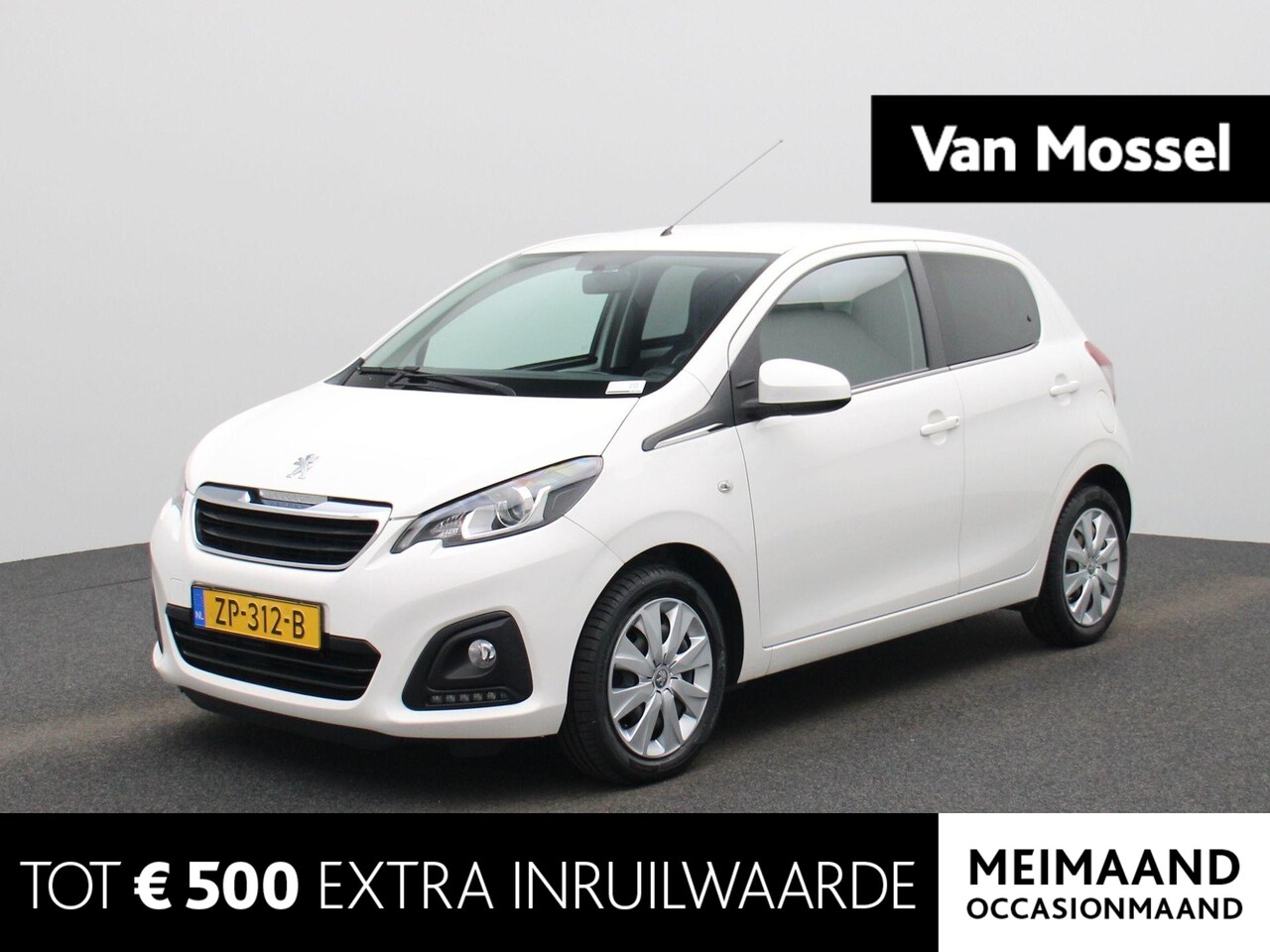 Peugeot 108 - 1.0 e-VTi Active Airco | Bluetooth | LED | Elek. ramen - AutoWereld.nl
