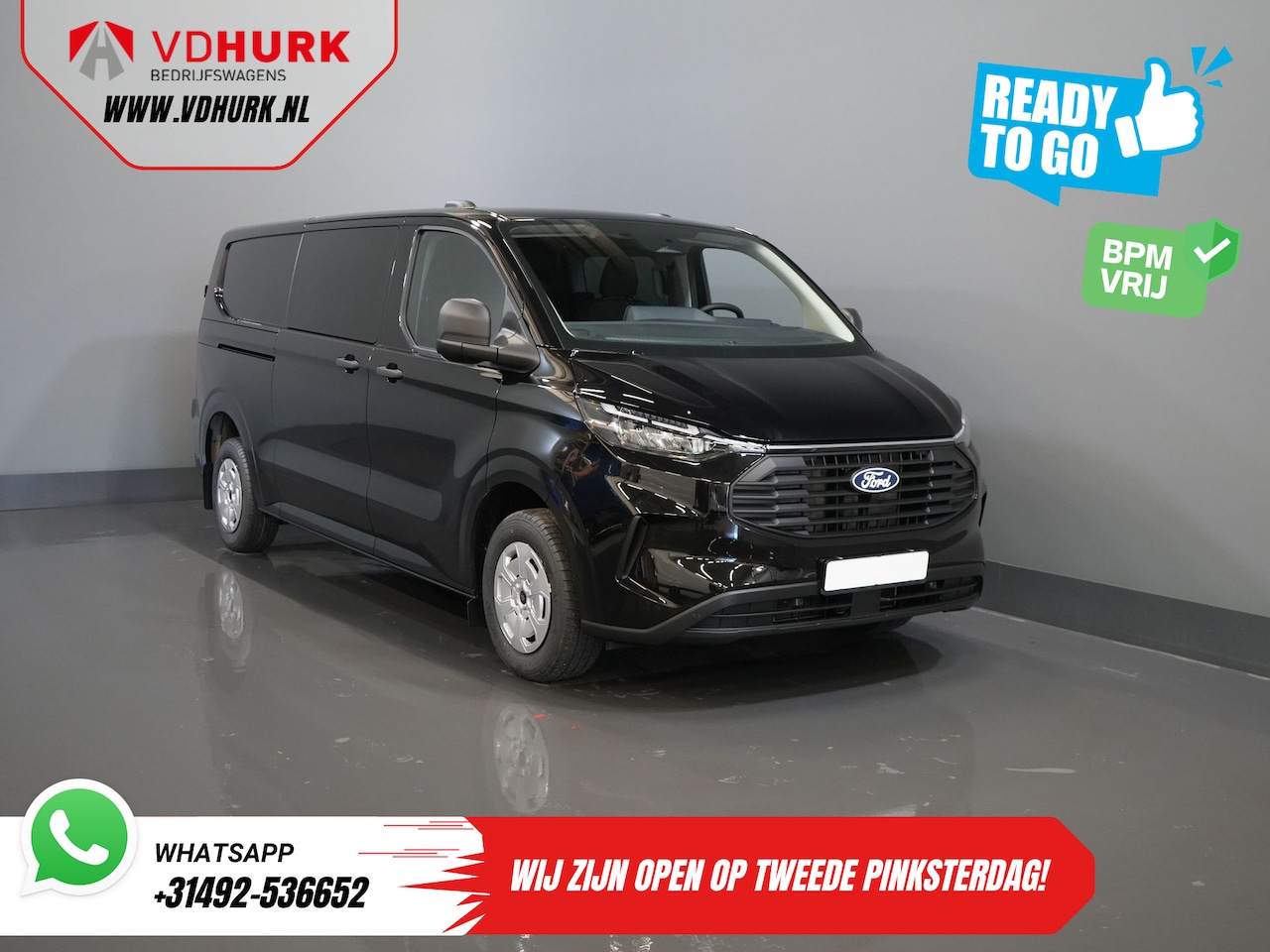 Ford Transit Custom - 2.0 TDCI 150 pk Trend DC Dubbel Cabine BPM VRIJ! Garantie 5J of 200.00km/ Adapt.Cruise/ 2x - AutoWereld.nl