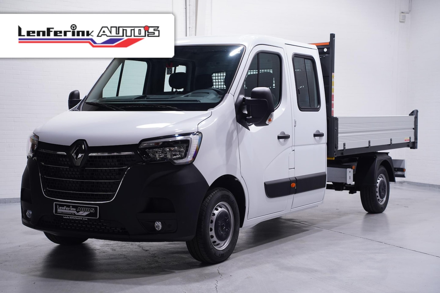 Renault Master - 2.3 dCi 165 pk Kipper Dubbel Cabine va 479,- p/mnd Airco, Cruise Control, 6-Zits, Nieuw, D - AutoWereld.nl
