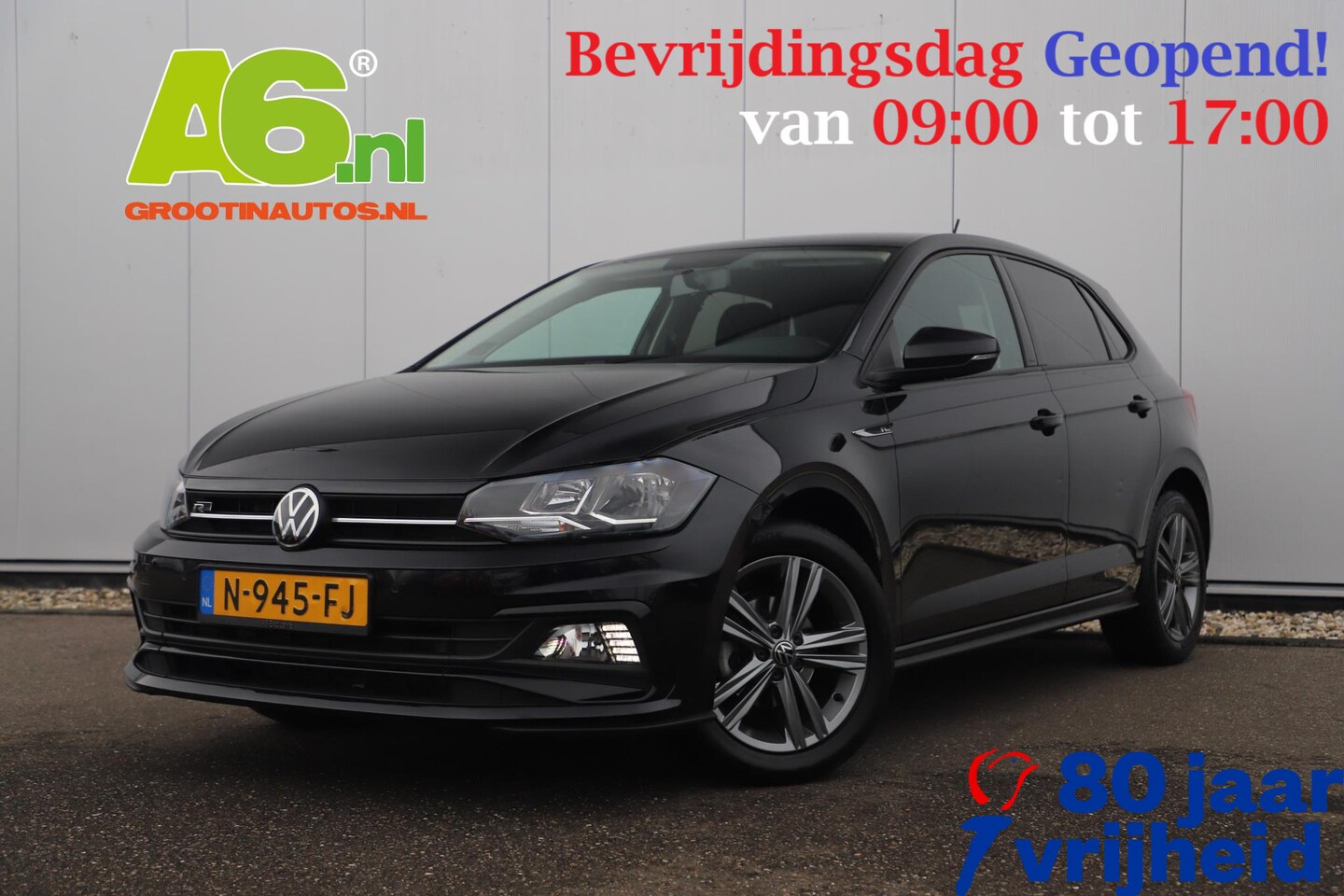Volkswagen Polo - 1.0 TSI R-Line Edition DSG Automaat 95PK Navigatie Carplay Android PDC Bluetooth Adaptive - AutoWereld.nl