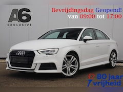 Audi A3 Limousine - 30 TFSI Sport S Line Edition NAP Automaat Half Leder Sportstoelen 18 inch Full LED Navigat