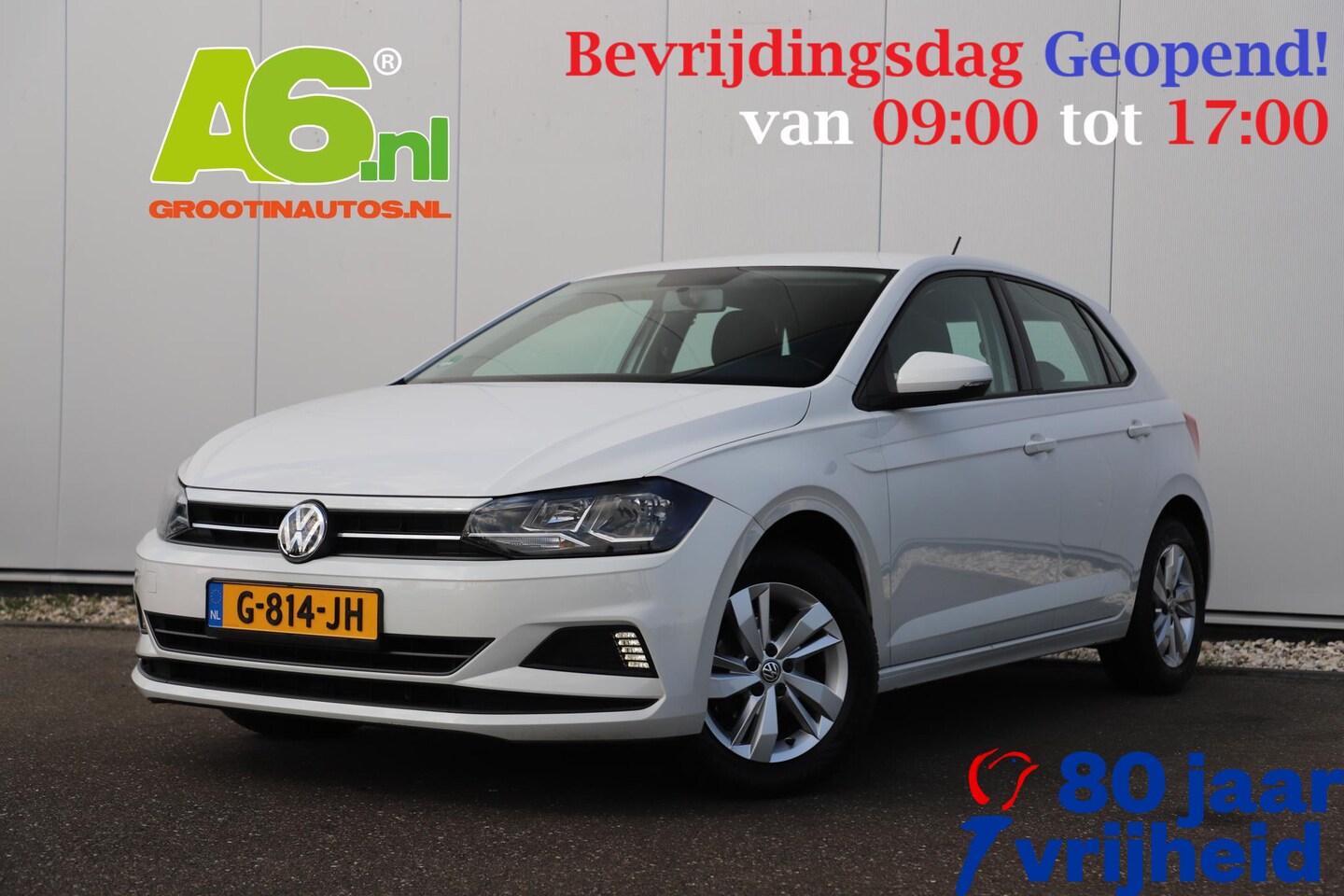 Volkswagen Polo - 1.0 TSI Comfortline 95PK Virtual Cockpit 15 inch LMV Adaptive Cruise Navigatie Carplay And - AutoWereld.nl